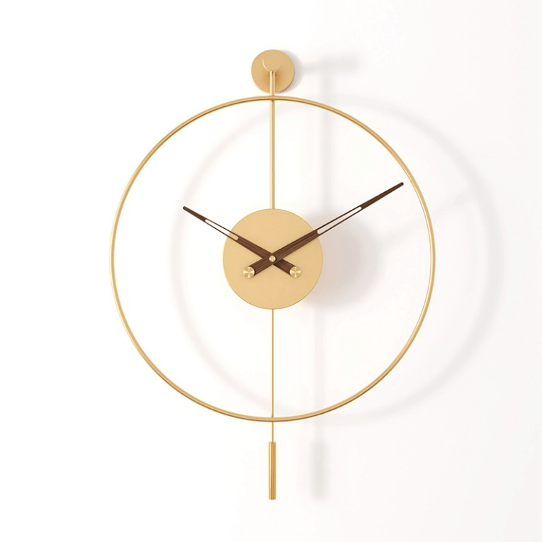 Heart Shaped Modern Design Home Decoration Digital Wall Clock for Living Room
