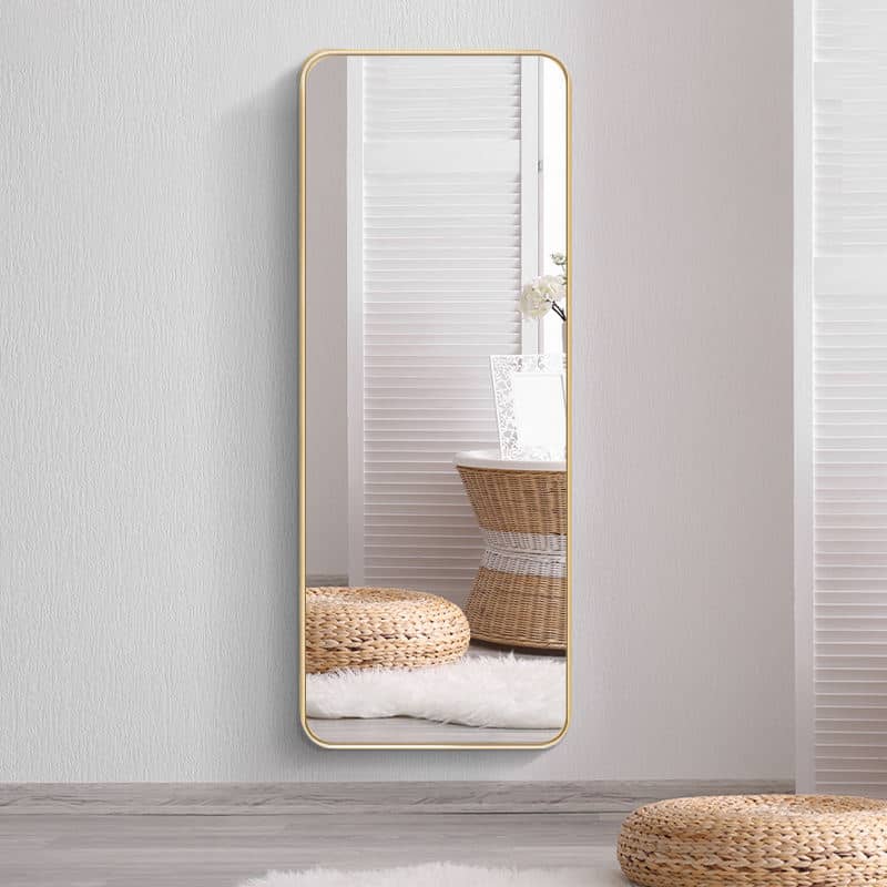 Full Length Floor Dressing Mirror, Decor Wall Mounted Make Up Mirror