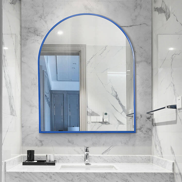 Hot Selling Modern & Contemporary Arch top Wall Mounted Mirror for Bathroom