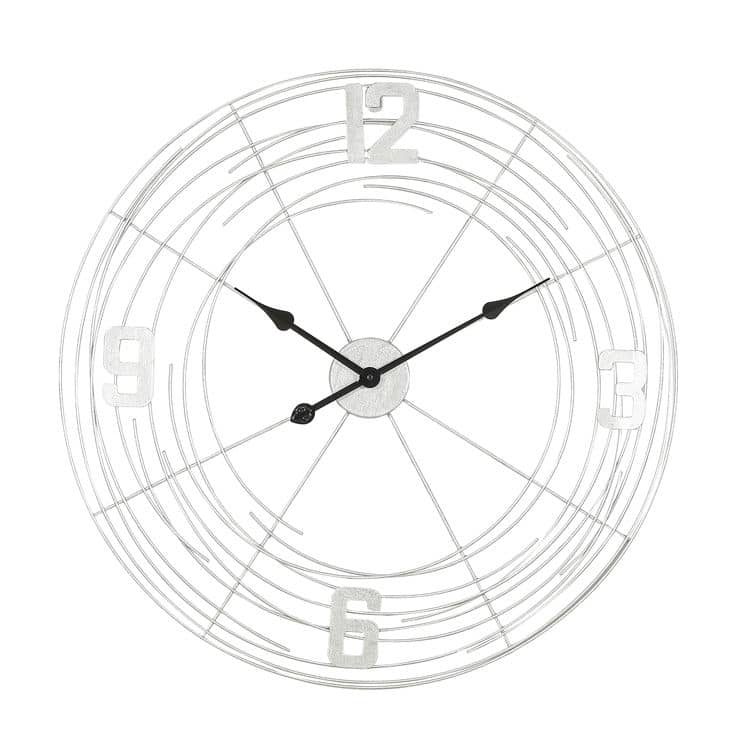 30 Inch Large Home Decorative Modern Sunburst Metal Gold Wall Clock