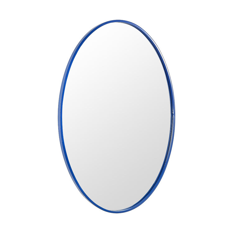 Hot Sale Oval Modern Metal Framed Bathroom Wall Mounted Make Up Mirror