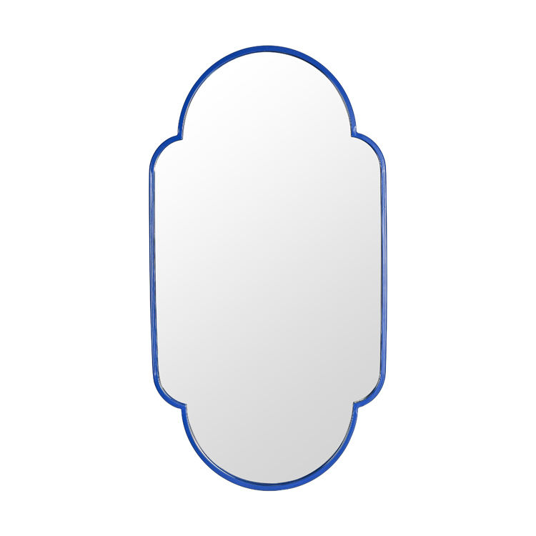 Hot Sale Oval Modern Metal Framed Bathroom Wall Mounted Make Up Mirror