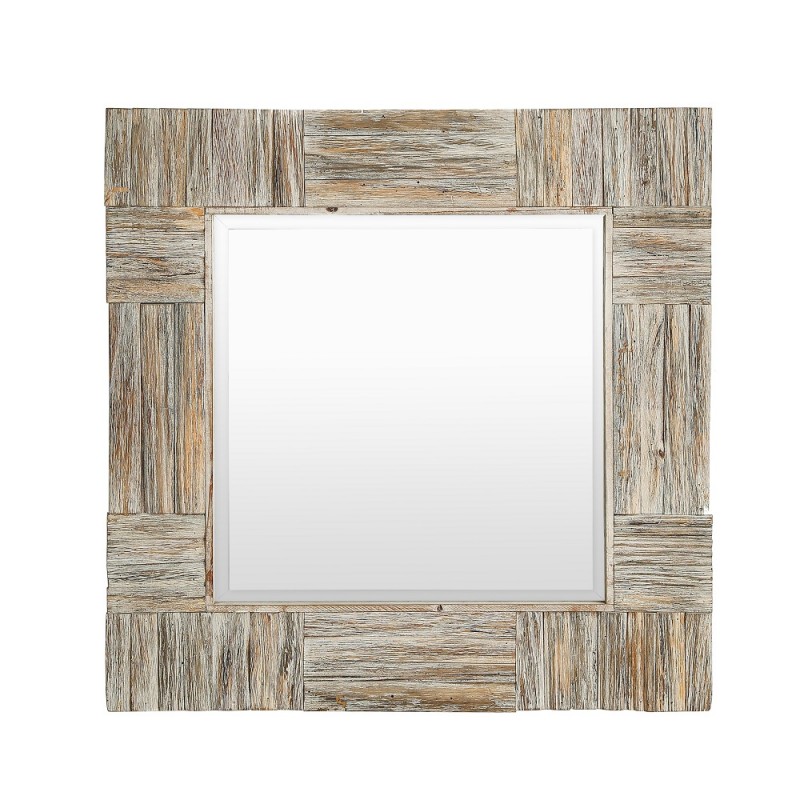 Wooden frame mirror#FB7147