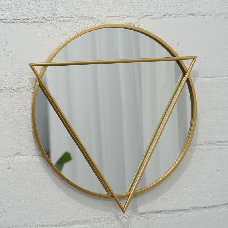 Metal frame mirror#FJ08898T