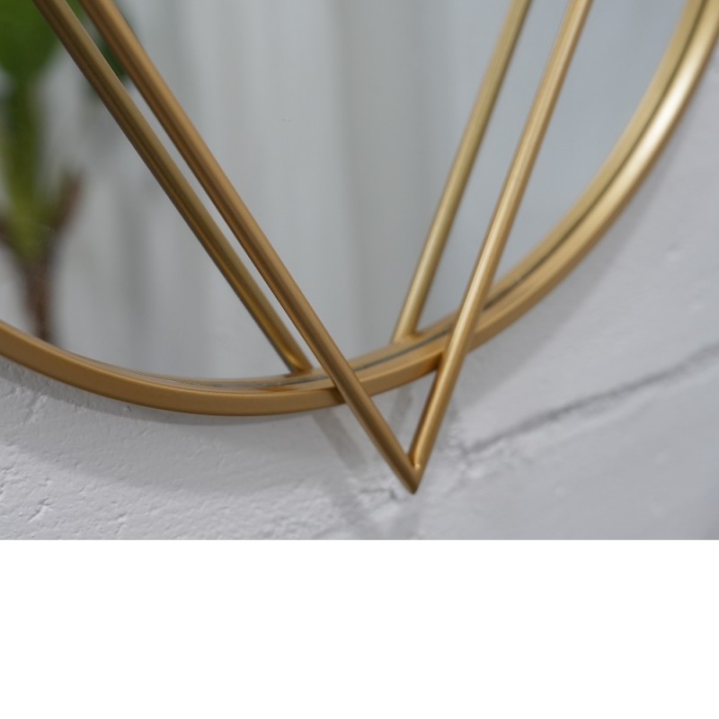 Metal frame mirror#FJ08898T