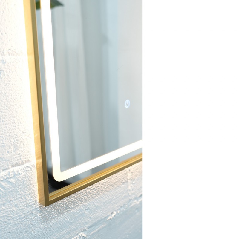 Metal frame with light #FJ08907T