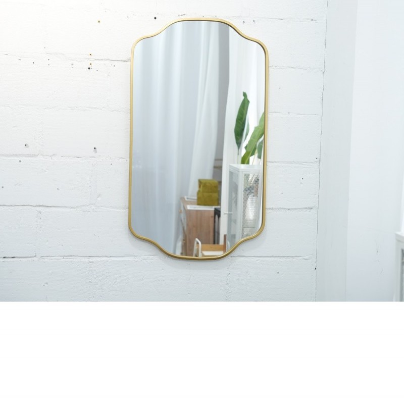 Metal frame mirror#FJ10318